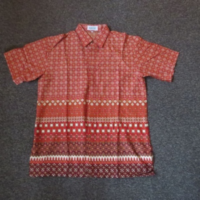 Hemd kurzarm Batik Indonesien